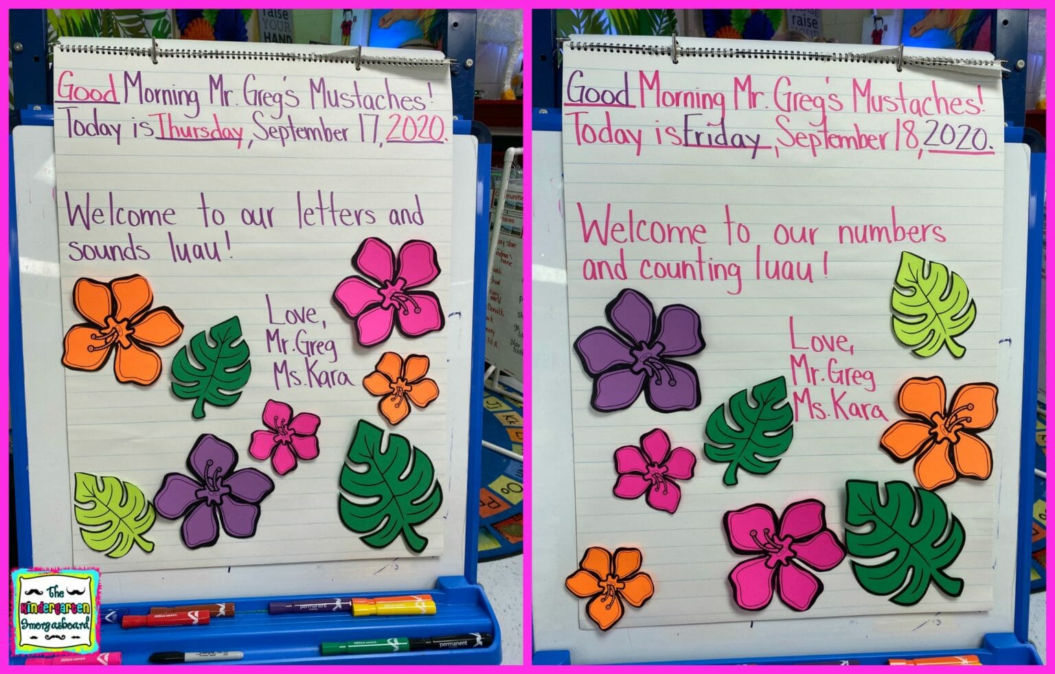 Virtual Luau: Skills Review – The Kindergarten Smorgasboard