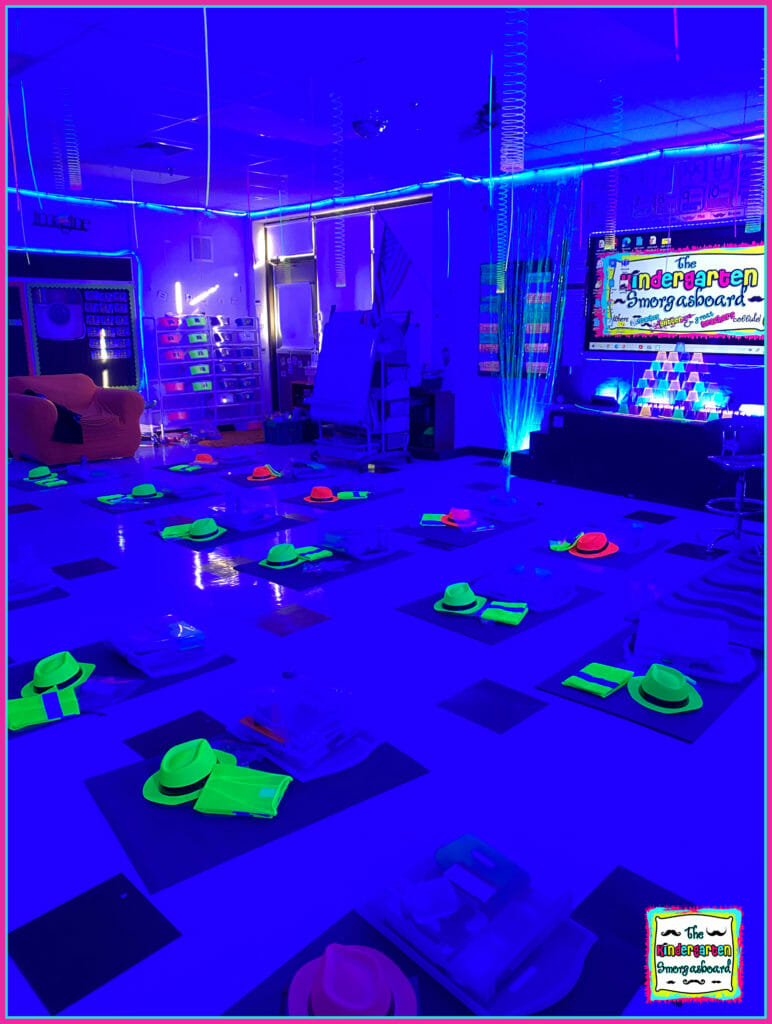 How to Have a Glow Party in Kindergarten - Simply Kinder