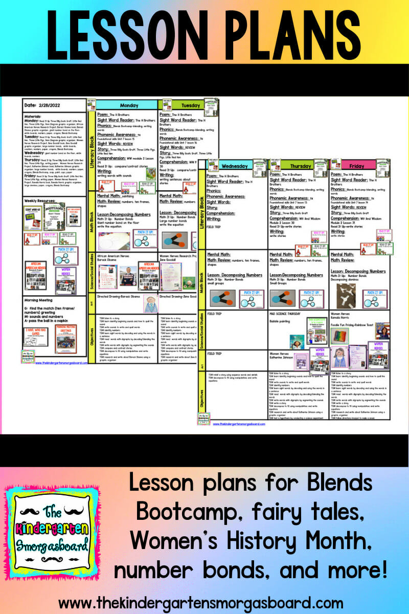 Kindergarten-womens-history-month-lesson-plans – The Kindergarten ...