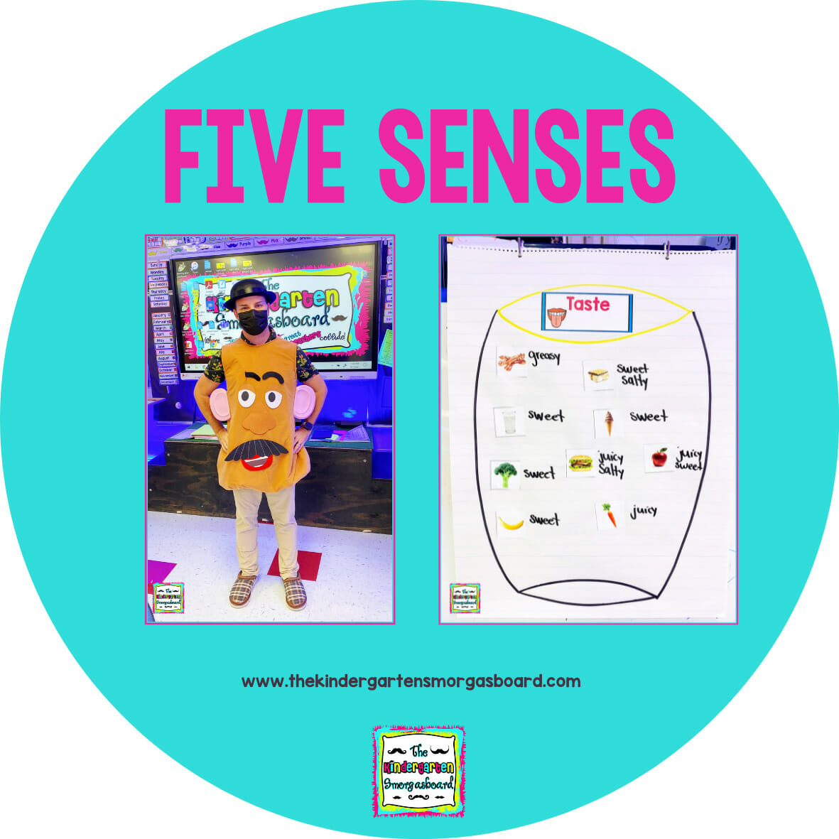 Five Senses Projects For Kindergarten