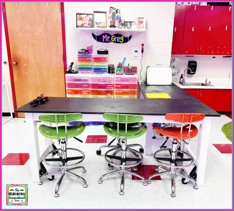 Classroom SetUp 20222023 The Kindergarten