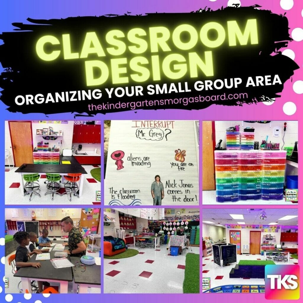 Classroom Design Small Group Area The Kindergarten