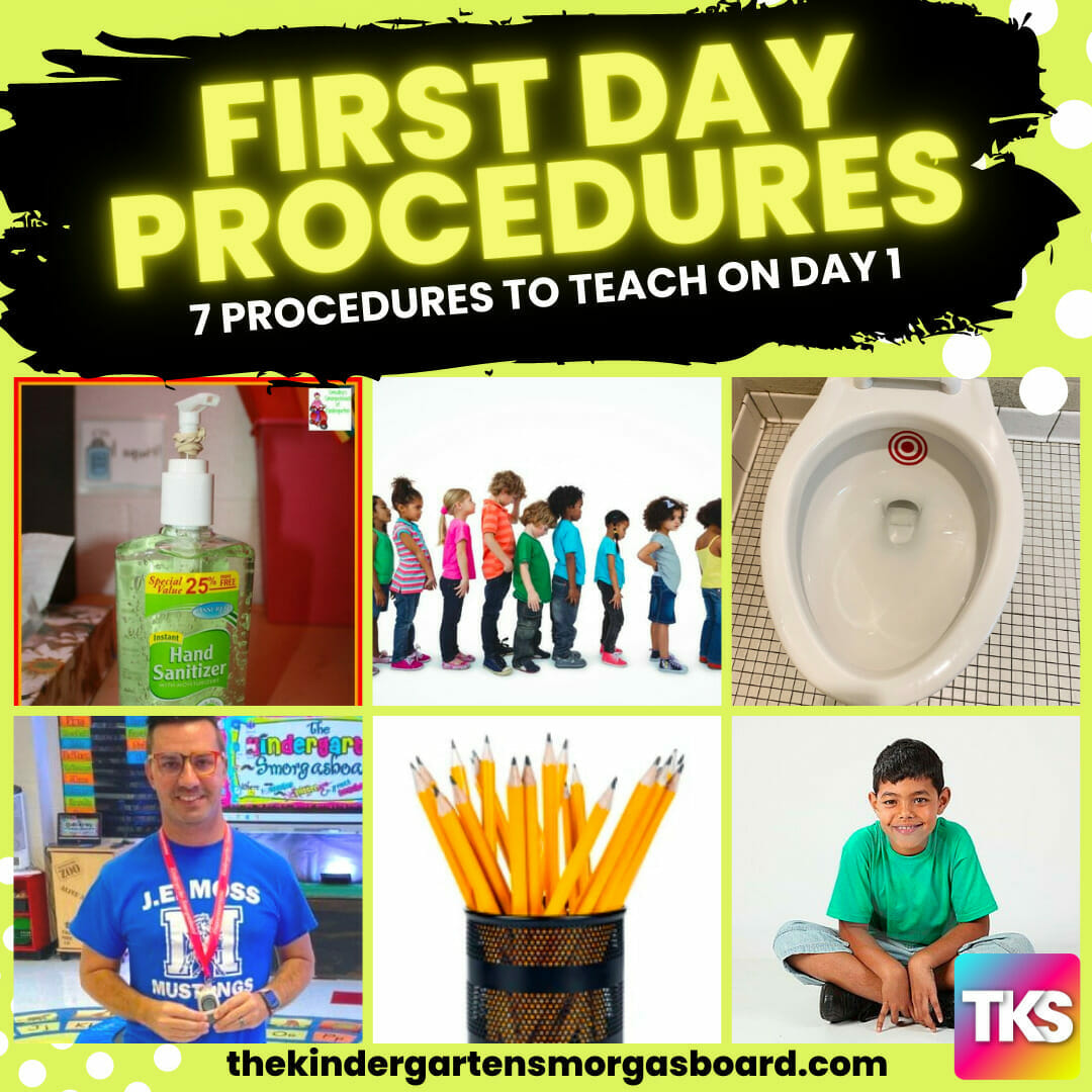 7 First Day Of School Procedures The Kindergarten Smorgasboard 7 First Day Of School Procedures The Kindergarten Smorgasboard