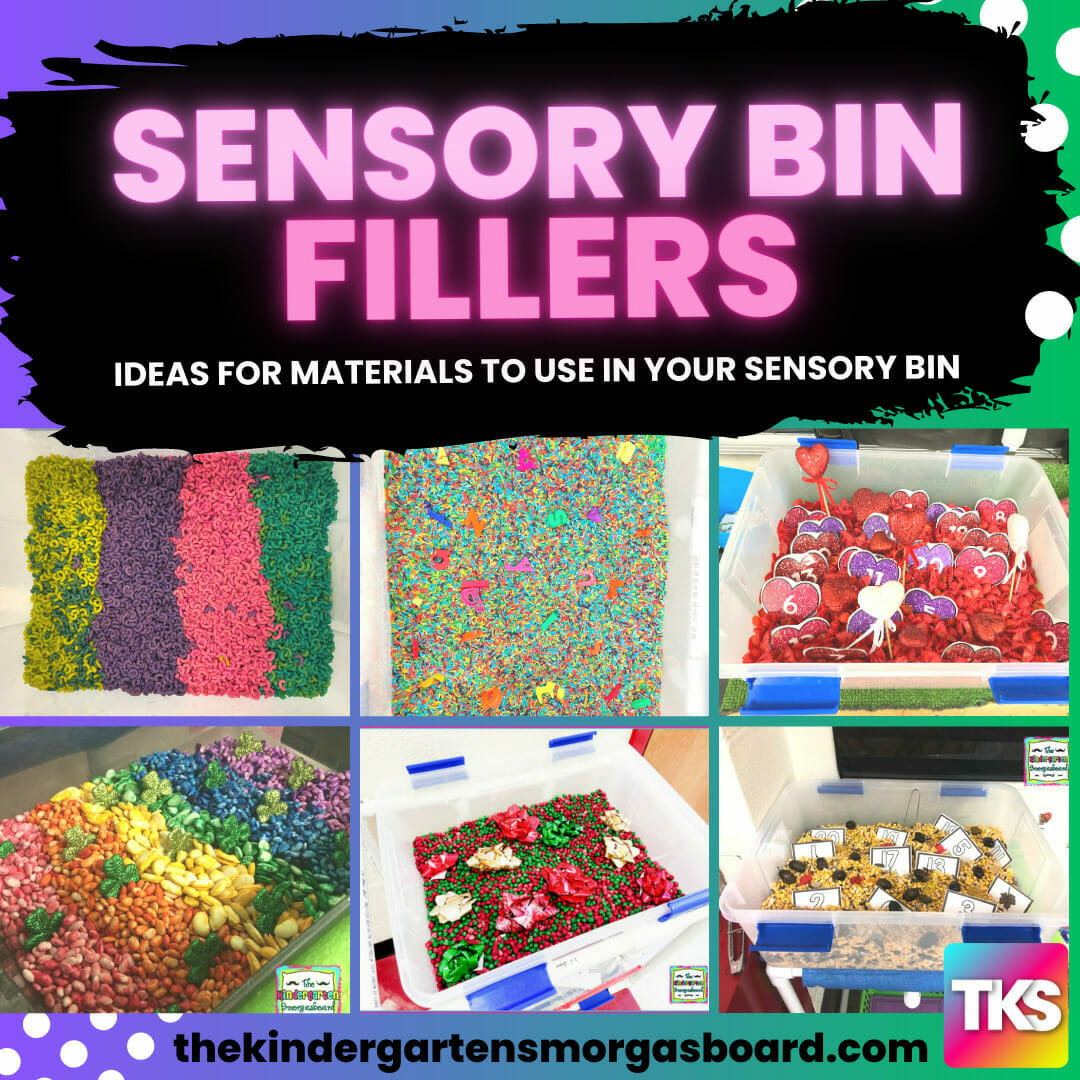 Sensory Bin Fillers: Ideas To Fill Your Sensory Bin!