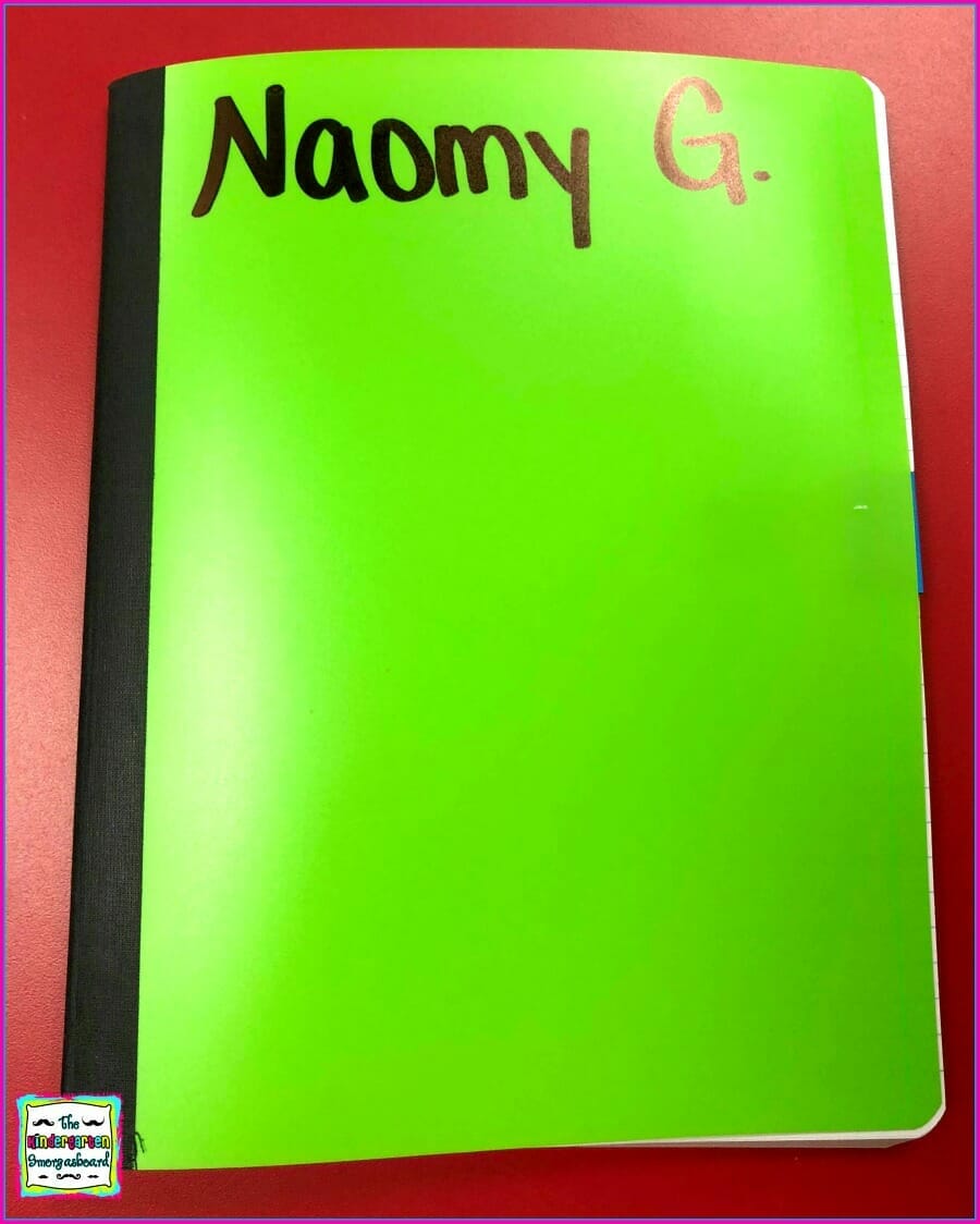 kindergartenwritingjournals2 The Kindergarten