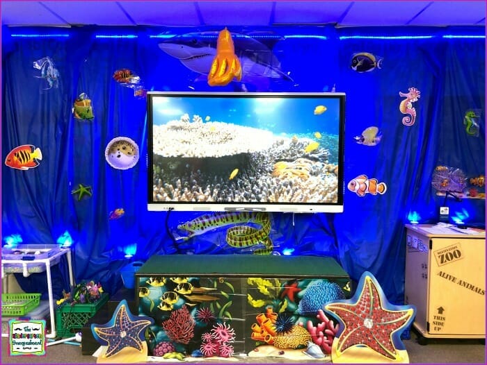 Ocean Classroom Transformation The Kindergarten Smorgasboard