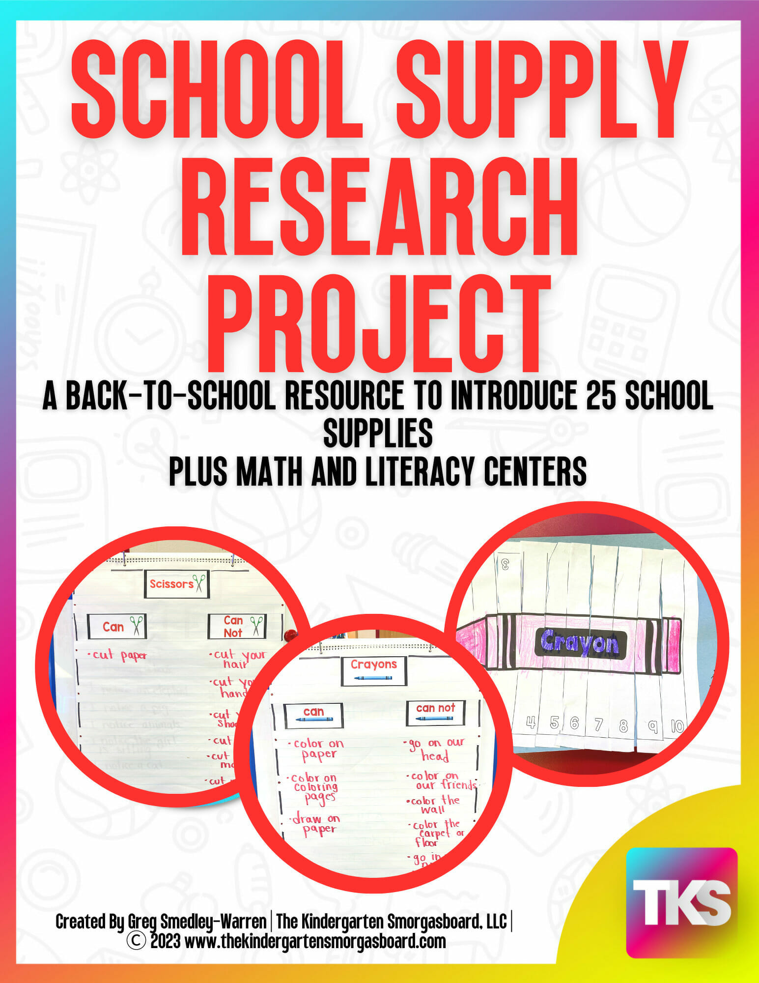 SCHOOLSUPPLYRESEARCHPROJECT The Kindergarten