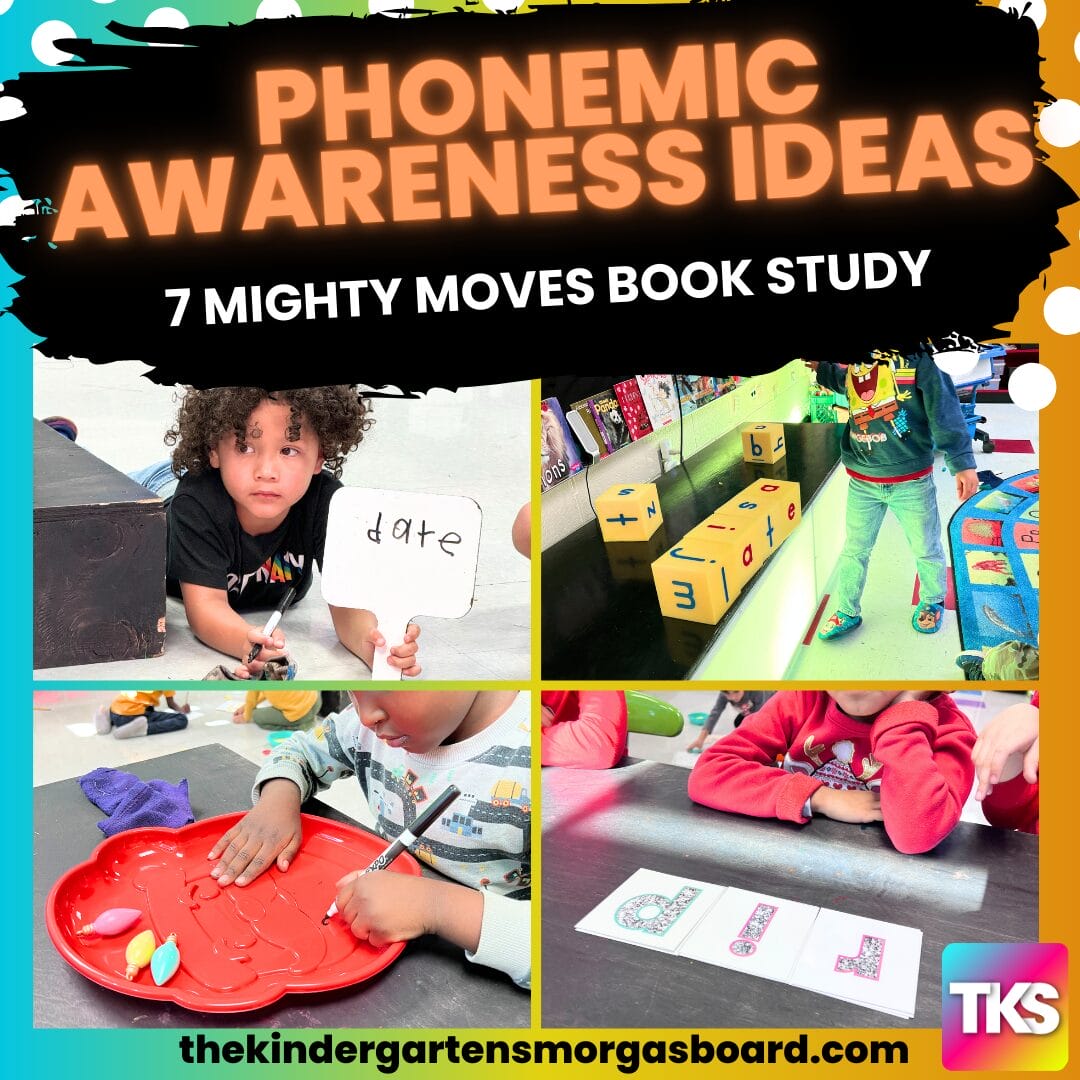 Phonemic Awareness Activities: 7 Mighty Moves | The Kindergarten ...