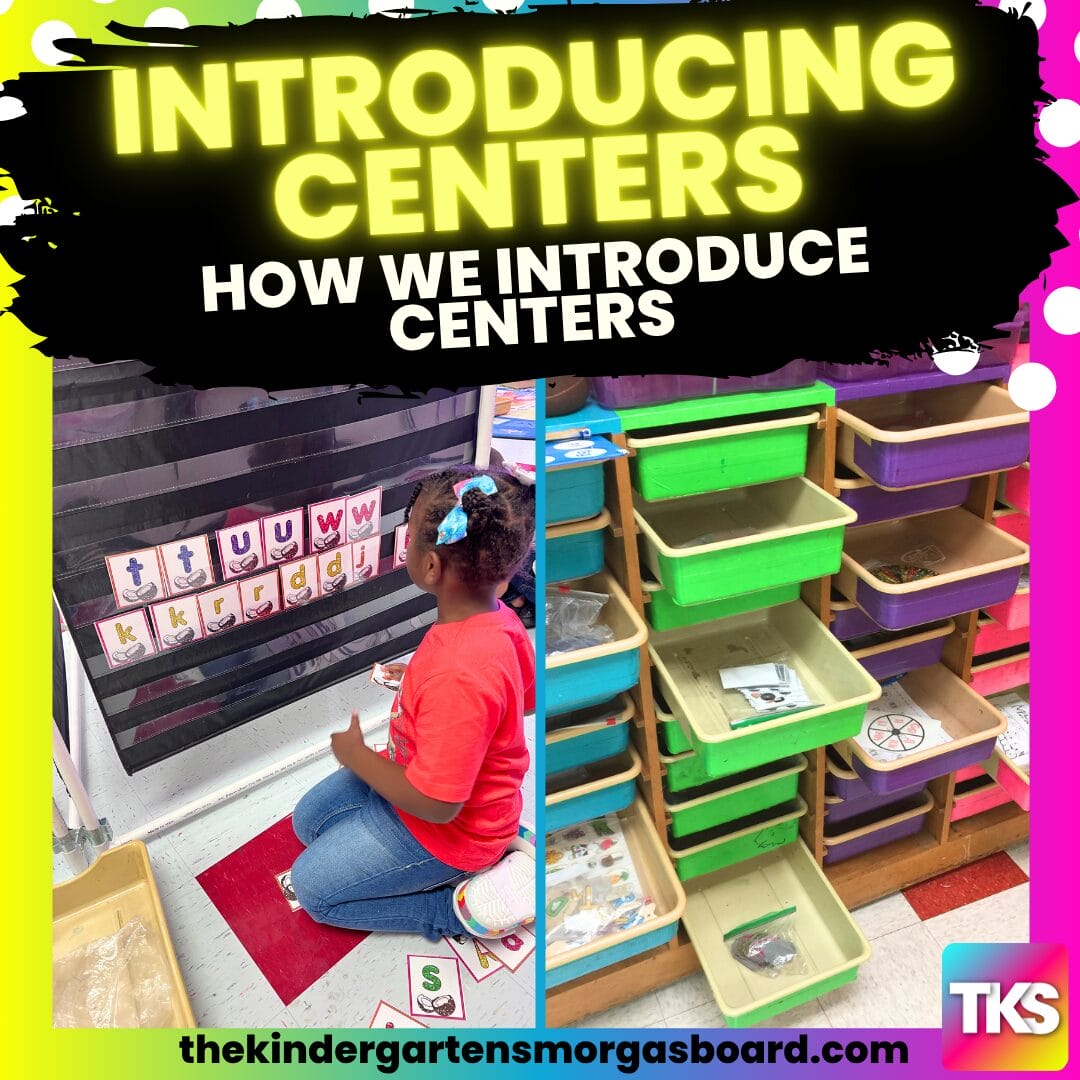 Centers In The Classroom: How To Introduce Centers | The Kindergarten ...